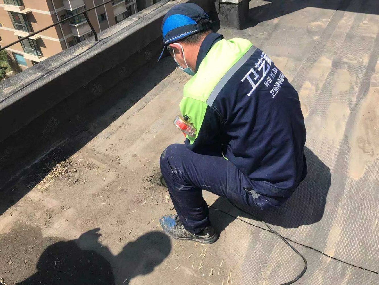 卫艺家房顶防水补漏施工,南昌房顶防水补漏