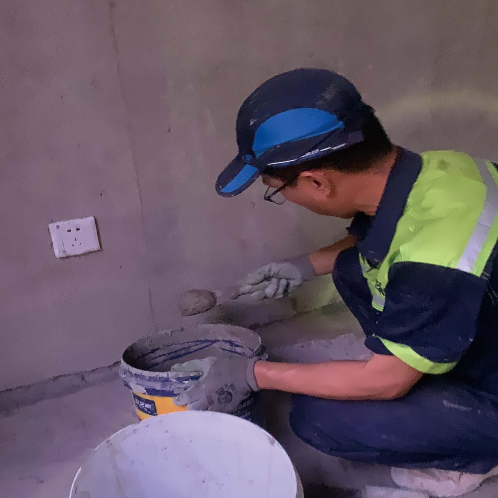 地下室负压防水公司-阴角加固施工